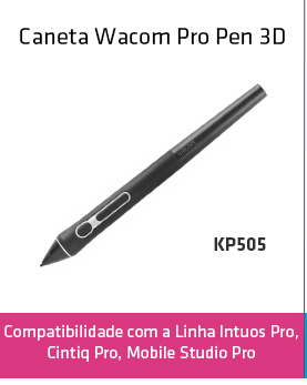 Caneta Wacom Pro Pen 3D