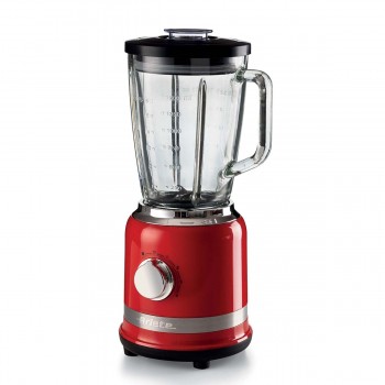 Liquidificador Ariete 585 Moderna Vermelho, Copo de Vidro 1,5L – 1000W 220V 00C058500ARBR