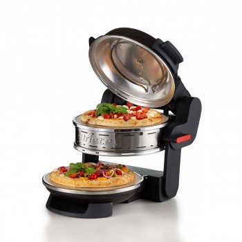 Forno de Pizza Elétrico Duplo Ariete 927 Preto 400ºC 2100WW 220V 00C092701ARBR