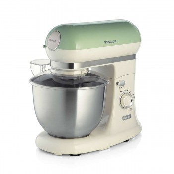 Batedeira planetária Ariete Vintage 1588 Verde 5,5L 600W 127V 00C15880EARBR 
