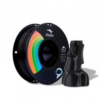 Filamento Ender PLA+ Creality p/ Impressora 3D Preto - 3301010306