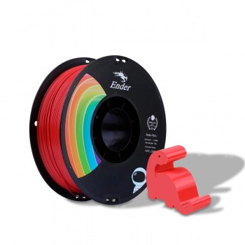 Filamento Ender PLA+ Creality p/ Impressora 3D Vermelho - 3301010309