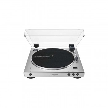 Toca-discos Audio-Technica AT-LP60XBT-SV Bluetooth Prata