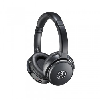 Fone de ouvido Audio-Technica QuietPoint sobre-auriculares com microfone e controle - ATH-ANC50iS