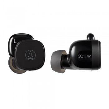 Fone de Ouvido Audio-Technica ATH-SQ1TWBK Bluetooth Preto