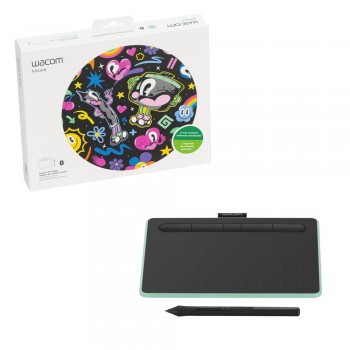 Mesa Digitalizadora Wacom Intuos Bluetooth Pequena - CTL4100WLE0