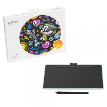 Mesa Digitalizadora Wacom Intuos Bluetooth Média – CTL6100WLE0