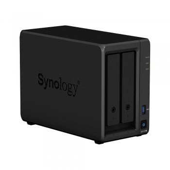 Servidor NAS Synology DiskStation DS720+ com 2 baias expansível a 7 baias, 2 slots SSD M.2 NVMe
