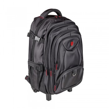 Mochila Kross Roller com Rodas para Notebook 19” Preta KE-BPR100