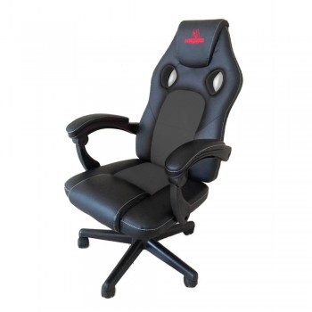 Cadeira Gamer Kross Entry Preta e Cinza KE-GC101