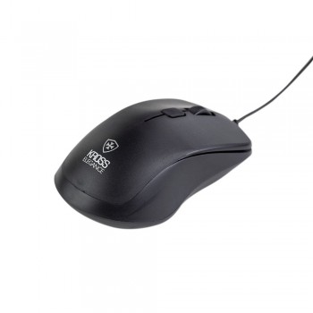 Mouse com Fio Kross USB 1.000 DPI Preto KE-M095