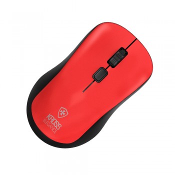 Mouse sem Fio Kross USB 1.600 DPI Vermelho KE-M218
