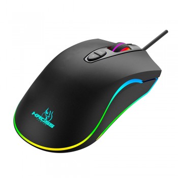 Mouse Gamer com Fio Kross Gungnir USB 4.800 DPI Preto KE-MG125