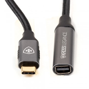 Adaptador Kross USB-C para MINI DisplayPort 4K@60Hz KE-UC0108