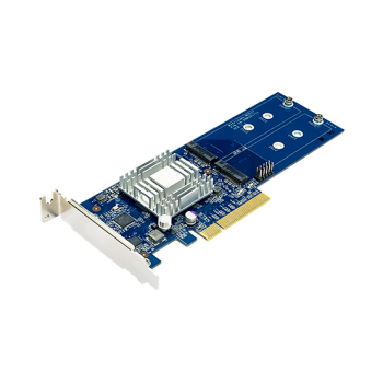 Placa PCIe Cache Synology para até 2 unidades de SSD padrão M.2 - M2D17 