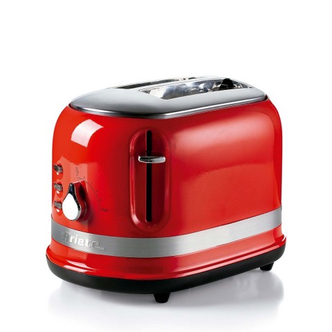Torradeira Elétrica Ariete 149 Moderna Vermelha p/ 2 Fatias, 6 Níveis de Tostagem, 750W 220V 00C014900ARBR 