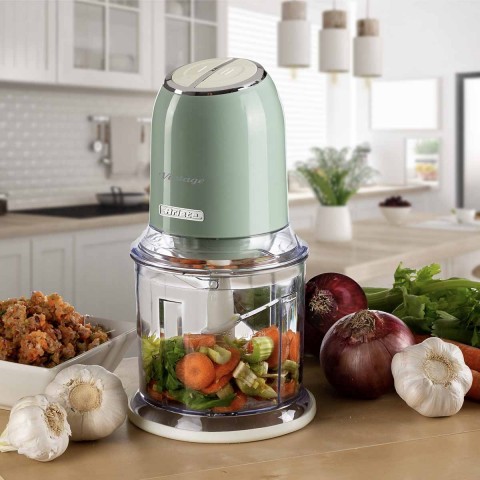 Triturador de Alimentos Ariete 438 Vintage Verde 2 Velocidades 250W - 127V