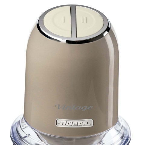 Triturador de Alimentos Ariete 438 Vintage Bege 2 Velocidades 250W - 127V