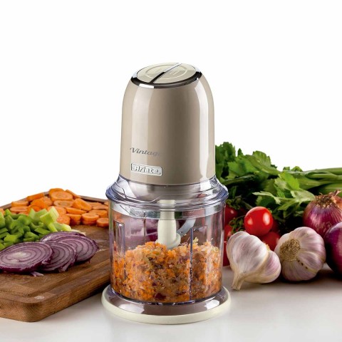 Triturador de Alimentos Ariete 438 Vintage Bege 2 Velocidades 250W - 127V