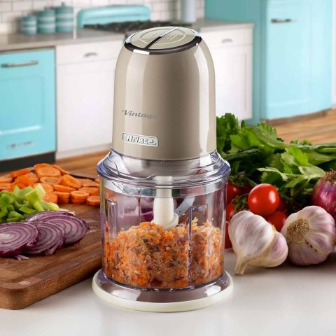 Triturador de Alimentos Ariete 438 Vintage Bege 2 Velocidades 250W - 127V