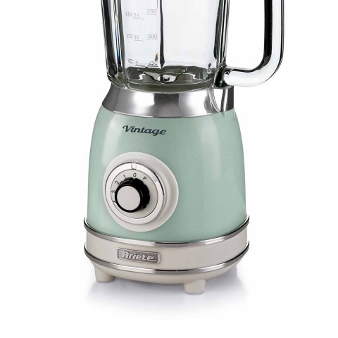 Liquidificador Ariete Vintage Verde com Copo de Vidro de 1,5 litros e 1000 Watts - 127V - 00C05830EARBR