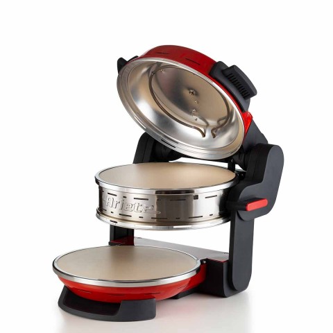 Forno de Pizza Elétrico Duplo Ariete 927 Vermelho 400ºC 2100WW 220V 00C092700ARBR