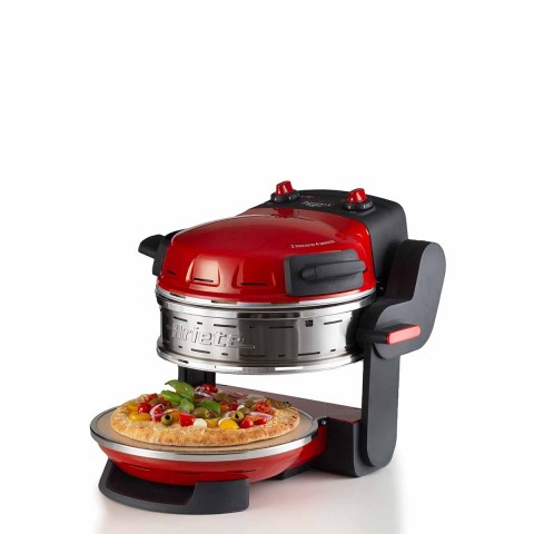 Forno de Pizza Elétrico Duplo Ariete 927 Vermelho 400ºC 2100WW 220V 00C092700ARBR
