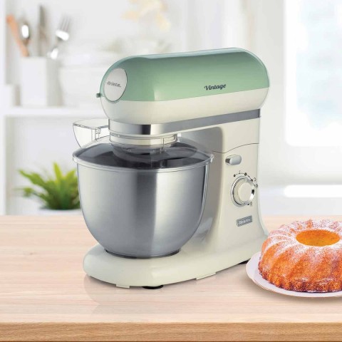 Batedeira planetária Ariete Vintage 1588 Verde 5,5L 600W  220V 00C158804ARBR