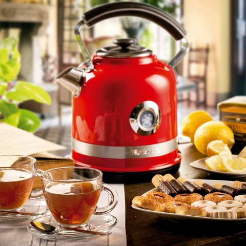 Chaleira Elétrica Ariete 2854 Moderna Vermelha 1,7L, 1850W 220V 00C285400ARBR