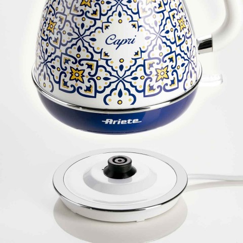 Chaleira Elétrica Ariete 2869 Capri 1,7 L Base 360 Graus - 220V 00C28690CARBR
