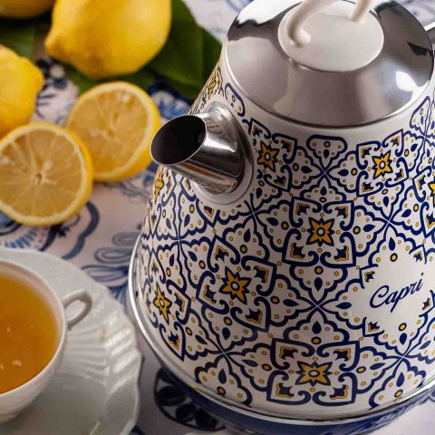 Chaleira Elétrica Ariete 2869 Capri 1,7 L Base 360 Graus - 127V 00C28690MARBR 