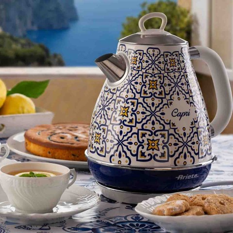 Chaleira Elétrica Ariete 2869 Capri 1,7 L Base 360 Graus - 220V 00C28690CARBR