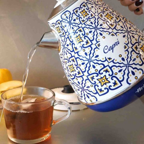 Chaleira Elétrica Ariete 2869 Capri 1,7 L Base 360 Graus - 127V 00C28690MARBR 