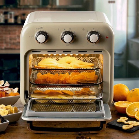 Fritadeira Air Fryer Oven Ariete Vintage 4632 Bege 16L 1200W - 220V - 00C463203ARBR