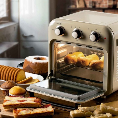 Fritadeira Air Fryer Oven Ariete Vintage 4632 Bege 16L 1200W - 220V - 00C463203ARBR