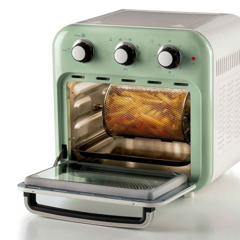 Fritadeira Air Fryer Oven Ariete Vintage 4632 Verde 16L 1200W - 127V - 00C46320EARBR