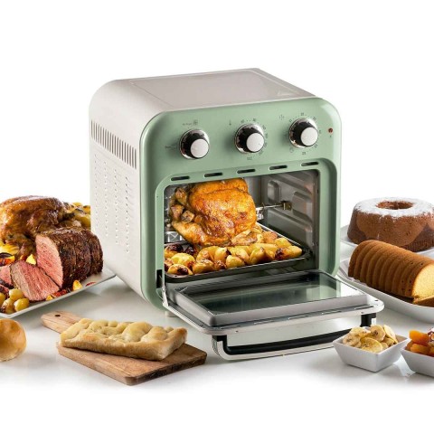Fritadeira Air Fryer Oven Ariete Vintage 4632 Verde 16L 1200W - 127V - 00C46320EARBR