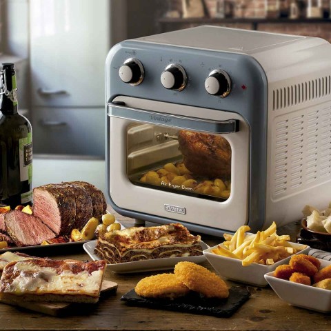 Fritadeira Air Fryer Oven Ariete Vintage 4632 Azul 16L 1200W - 127V - 00C46320FARBR