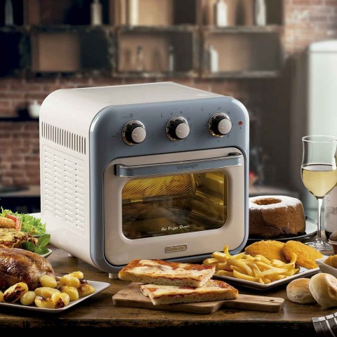 Fritadeira Air Fryer Oven Ariete Vintage 4632 Azul 16L 1200W - 127V - 00C46320FARBR