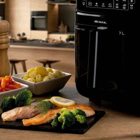 Fritadeira Air Fryer Ariete 4636 Steam 7L 1700W 127V - 00C463609ARBR