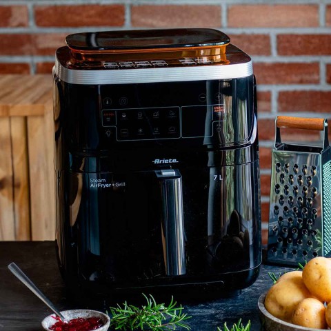 Fritadeira Air Fryer Ariete 4636 Steam 7L 1700W 127V - 00C463609ARBR