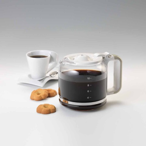 Cafeteira Ariete 1342 Vintage Bege, 4 a 12 Xícaras, Programável, Com Filtro, 900W - 127V 00M13420DARBR