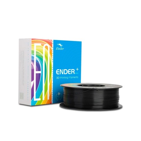 Filamento Ender PLA+ Creality p/ Impressora 3D Preto - 3301010306