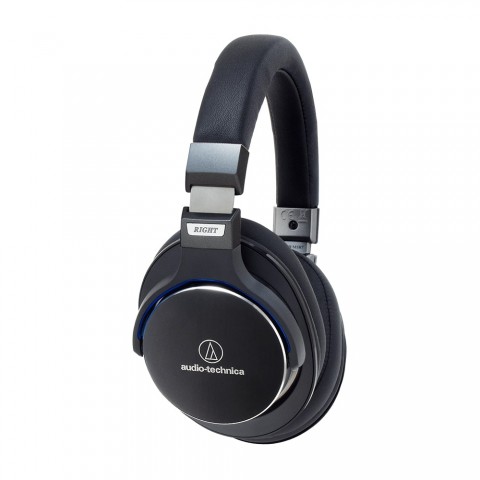 Fone de Ouvido Audio-Technica ATH-MSR7BBK Alta Resolução Over-Ear Preto