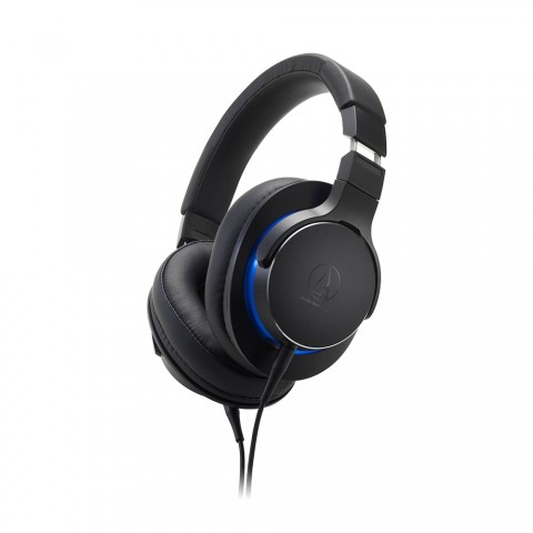 Fone de Ouvido Audio-Technica ATH-MSR7BBK Alta Resolução Over-Ear Preto