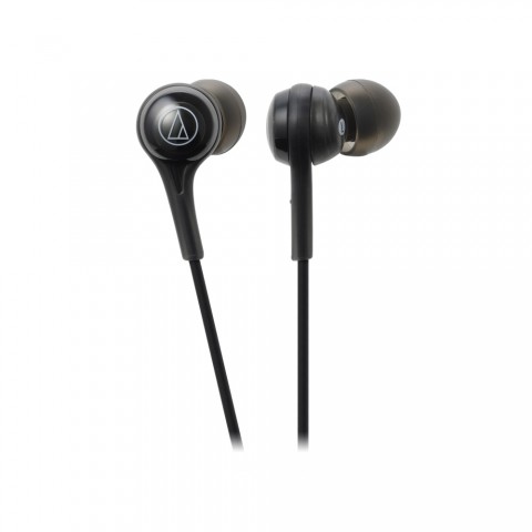 Fone de ouvido Audio-Technica Bluetooth intra-auriculares com microfone e controle - ATH-CK200BTBK