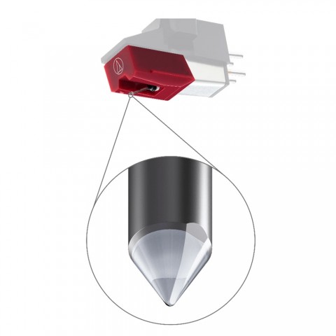 Agulha para Toca-discos Audio-Technica Elíptica ATN95EX para capsula AT95EX