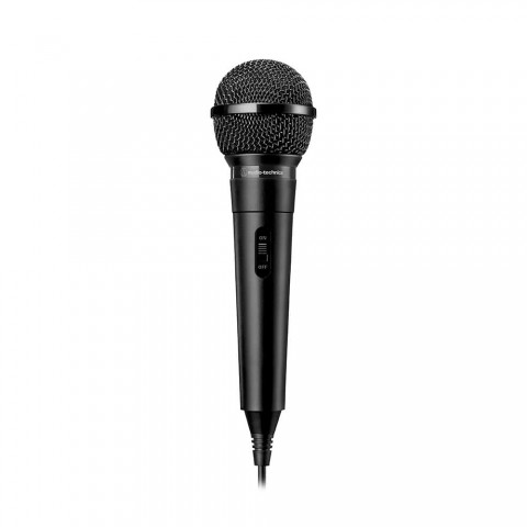 Microfone Audio-Technica ATR1100x Unidirecional Dinâmico P2 para Vocal e Instrumento