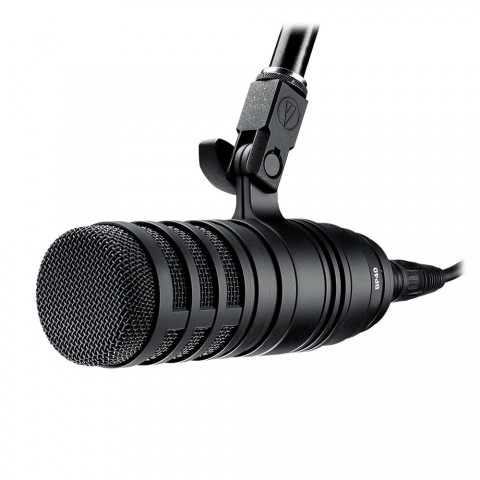 Microfone Audio-Technica BP40 Broadcast Dinâmico Hipercardióide