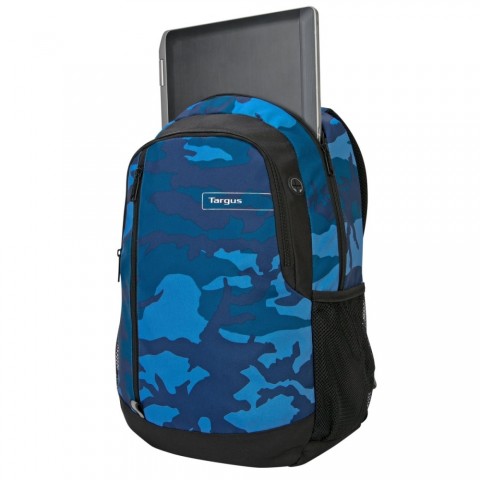 Kit Targus Camo Azul Mochila + Estojo + Bolsa Térmica + Sacochila - BUS89102